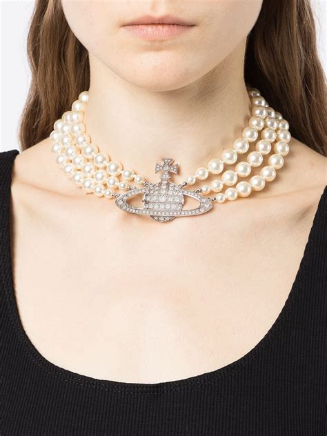 vivienne westwood necklace pearl|authentic vivienne westwood pearl necklace.